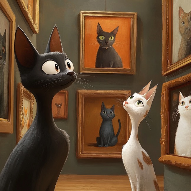 Cat Art Gallery?